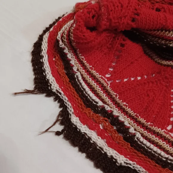 Vintage 60s 70s Colors Loose Knit Sweater - Picture 16 of 16